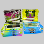 BLUNT REY CENICERO DE VIDRIO RECTANGULAR 8 CM - CNI078