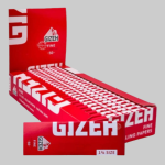 GIZEH PAPEL FINO 1 1/4 X 25U (CAJA ROJA) - GIZEH-2906
